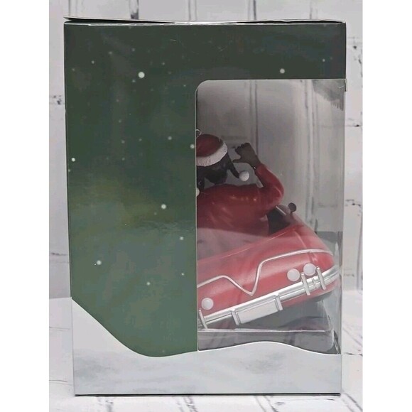 Snoop Dogg Snoop On The Stoop Red Car Convertible Jumbo Christmas Ornament NIB - Picture 4 of 5